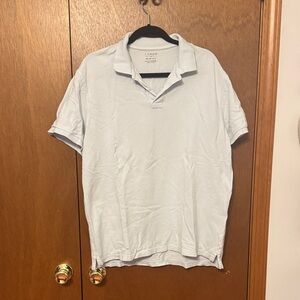 J. Crew Men's Polo in Soft Blue